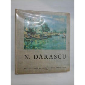 Expozitia N. DARASCU - 1966 - Muzeul de Arta al R.S.R. - Catalog de P.Constantinescu/H.Clonaru (dedicatie si autograf)